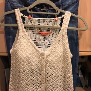 Coral & gold necklace & earrings